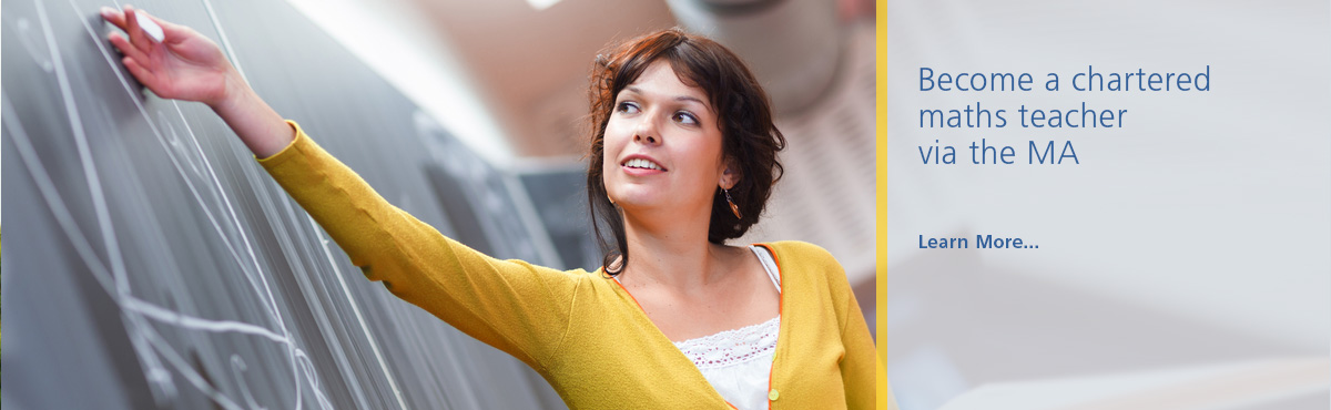 Become a Chartered Mathematics Teacher